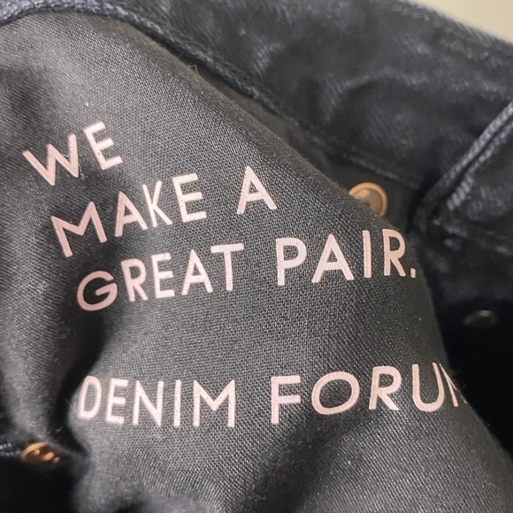 Denim Forum The Joni High Rise Loose Distressed Jeans // 29L - Picture 10 of 11